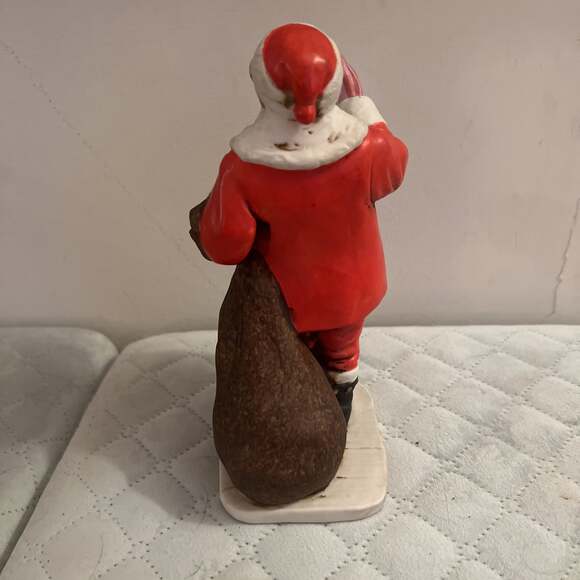 Vintage Norman Rockwell 1976 A Drum For Tommy Santa Figurine NRC-24 - Picture 4 of 5